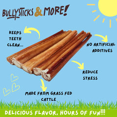BULLYSTICKS & MORE opción de alto contenido proteico para perros