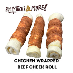 BULLYSTICKS & MORE textura de carne de alta calidad para masticación sostenida