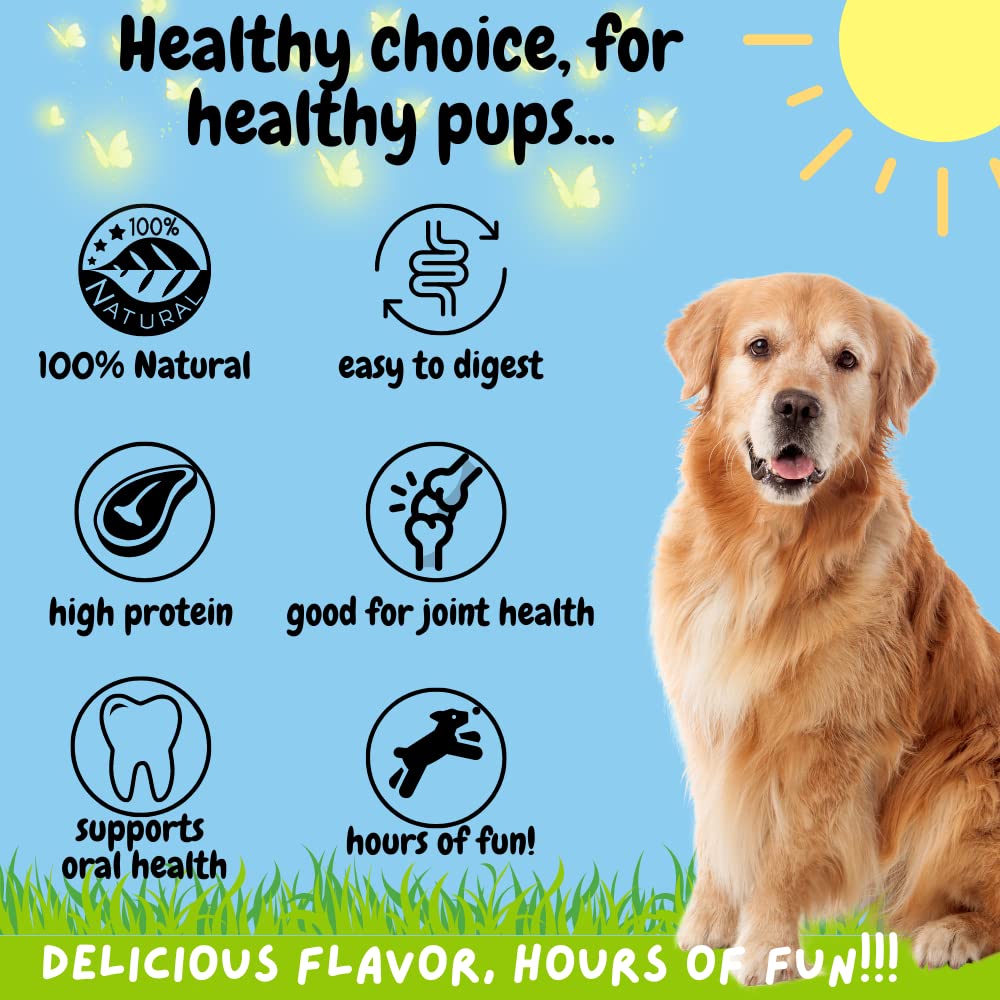 BULLYSTICKS & MORE: rollos de res con glucosamina y condroitina.