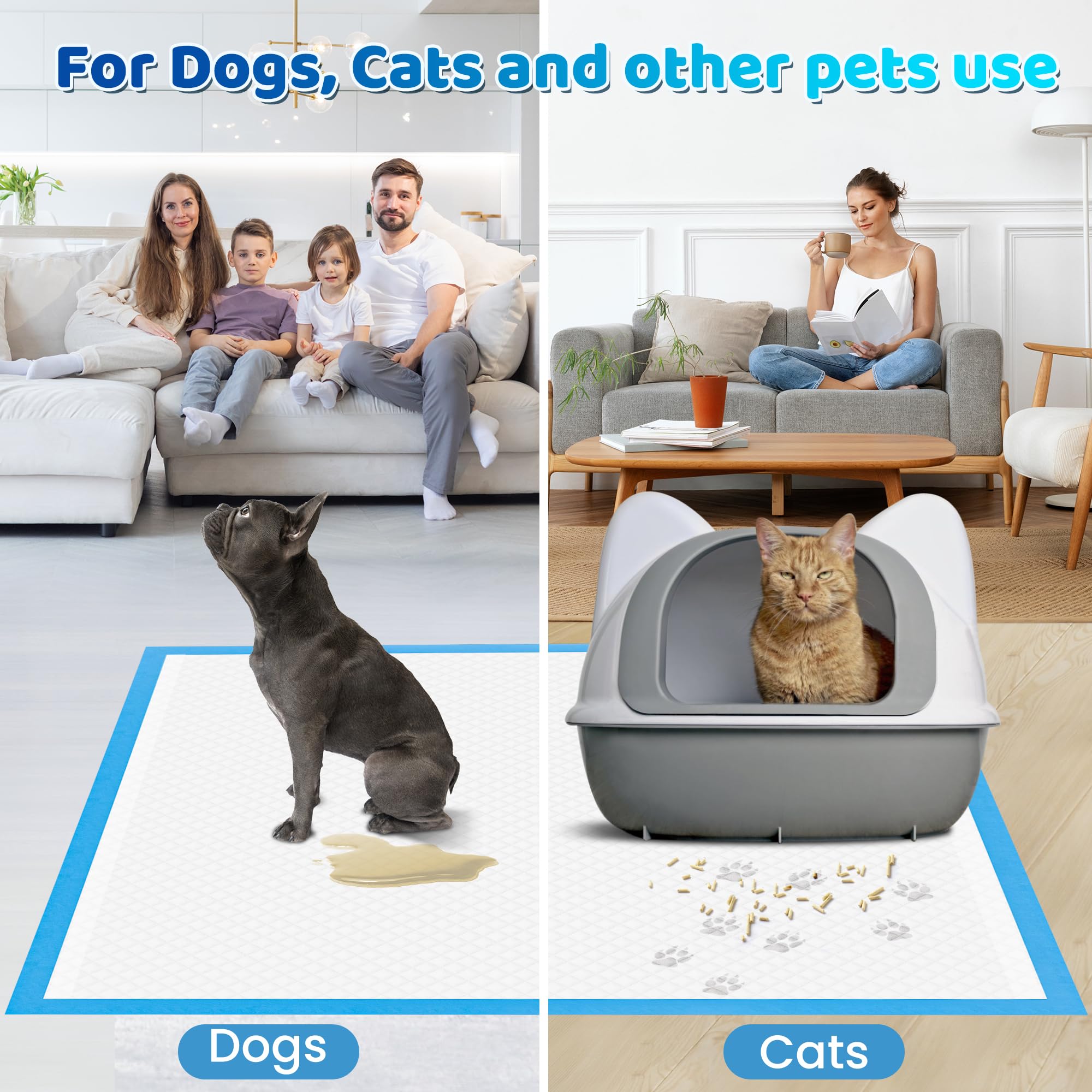 Bulubaky pads resistentes para perros y gatos; evitan mordidas y arrastres.