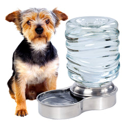 Bundaloo dispensador de agua para perros con recarga automática y suministro constante