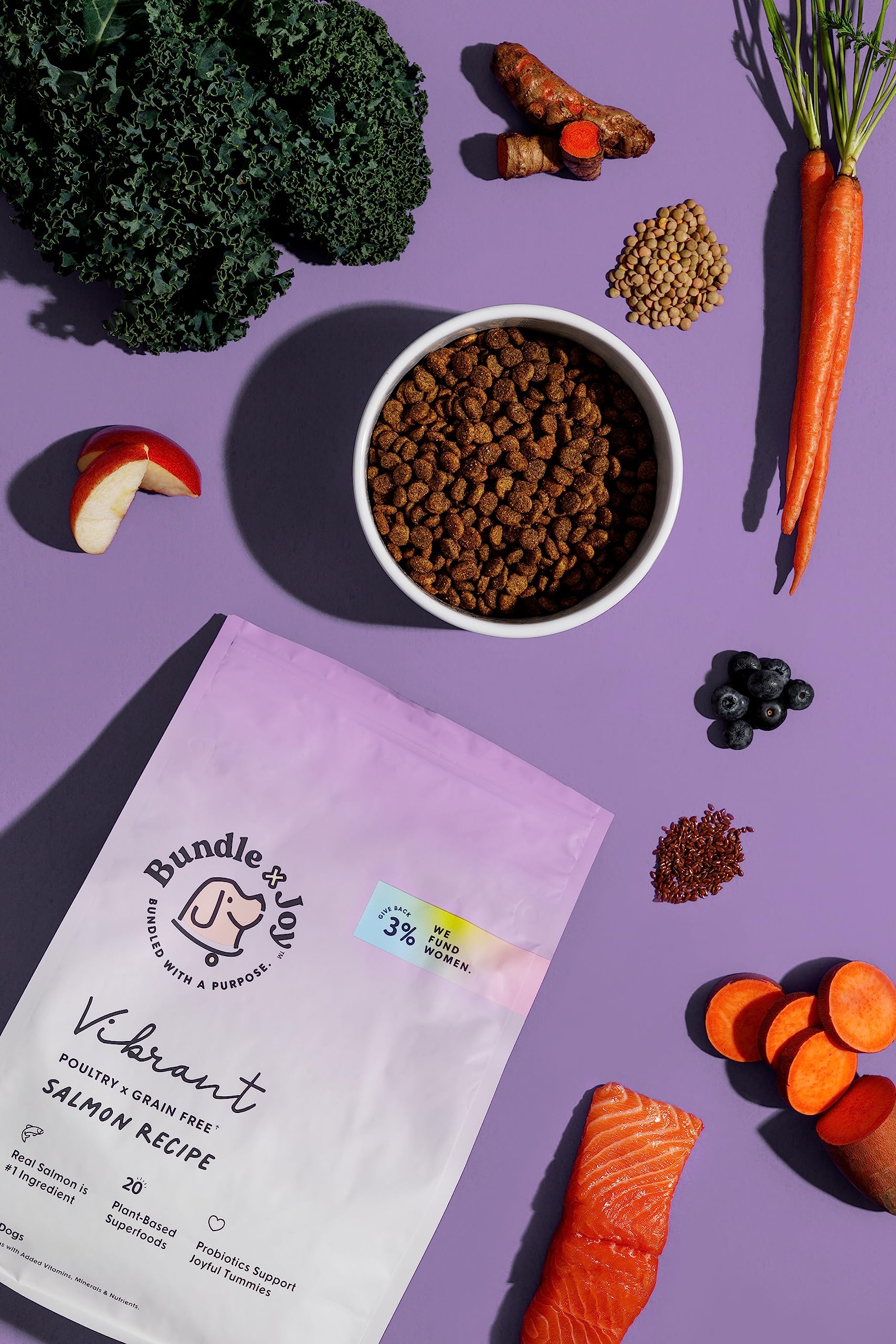 Bundle x Joy con 20 superalimentos vegetales para una dieta balanceada.