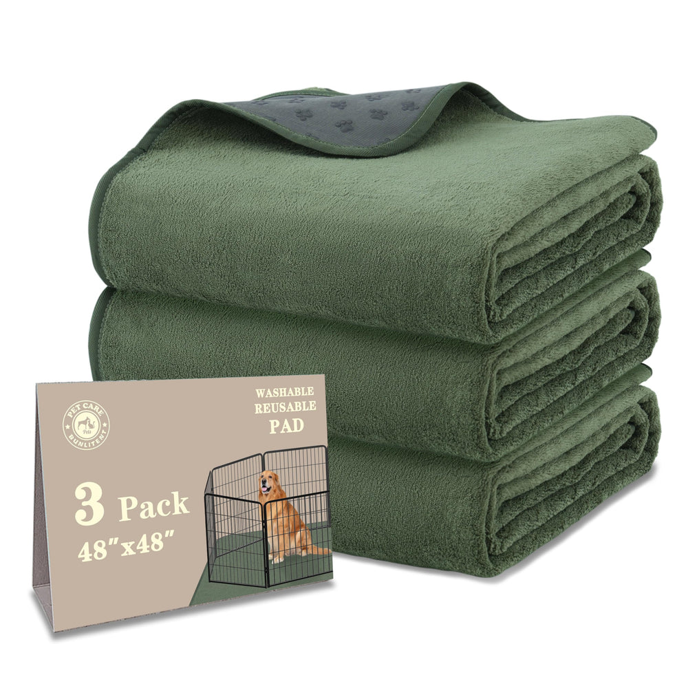 Tapete higiénico de Bunlitent absorbente rápido para perros, mantiene seco el área.