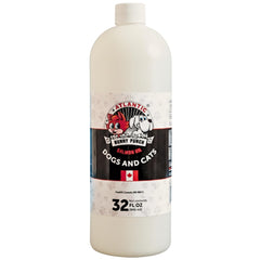 Bunny Punch Aceite de salmón: botella vertido para incorporar a la comida.