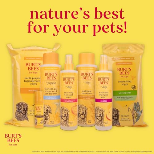 Cuidado de orejas confiable para mascotas con Burt's Bees