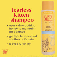 Suero de leche y miel de BURT'S BEES FOR PETS, limpieza suave del pelaje