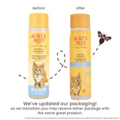 Uso fácil desde orejas a cola con BURT'S BEES FOR PETS, espuma suave