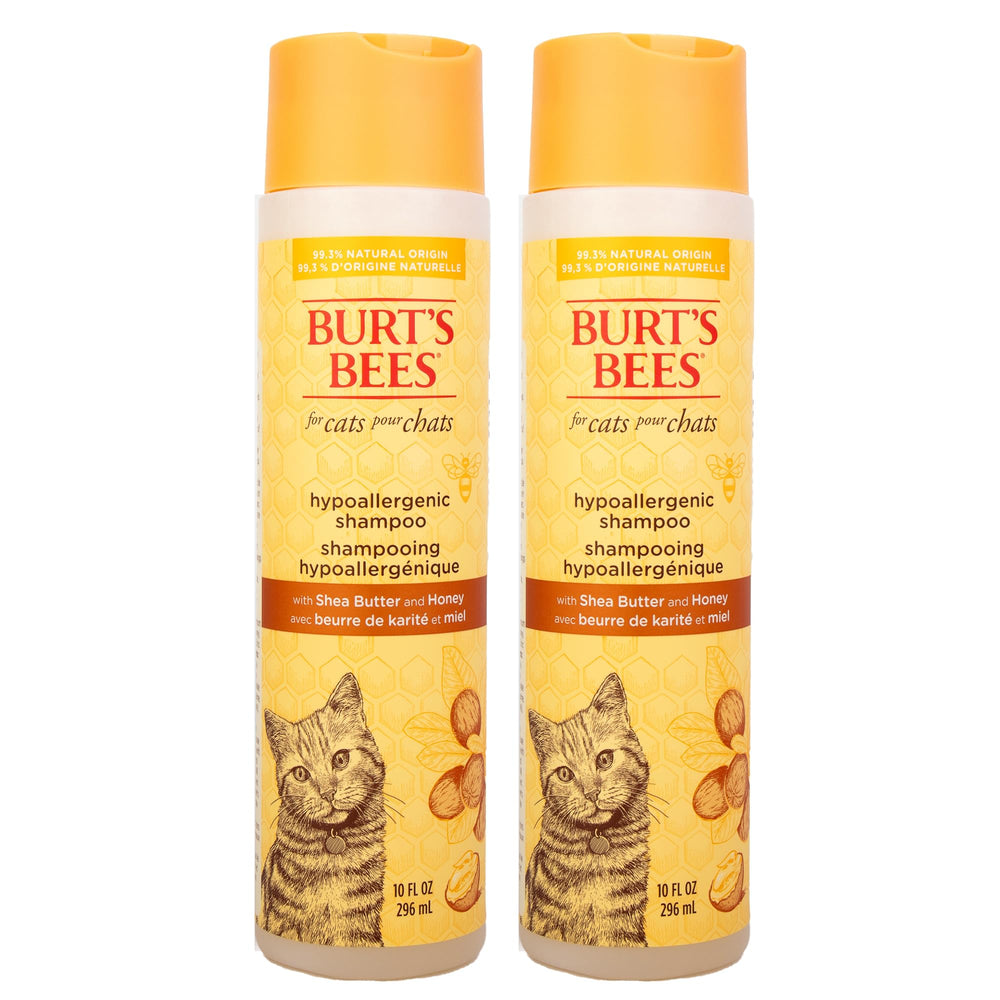 BURT'S BEES FOR PETS champú gatos con manteca de karité y miel aporta un pelaje suave.