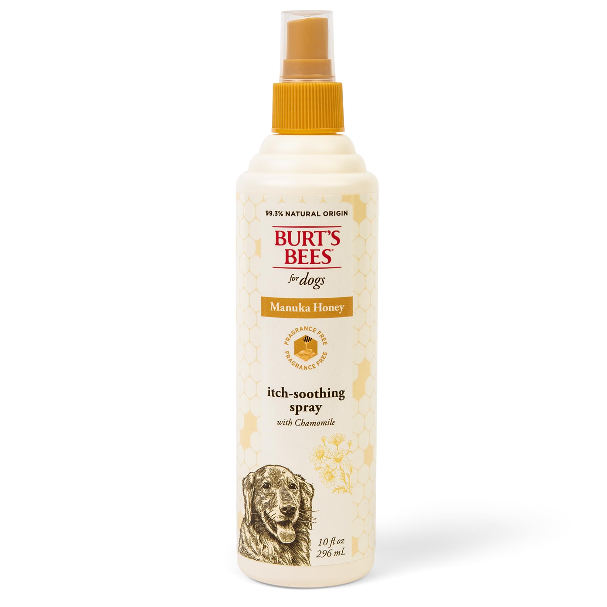 Rociador Burt’s Bees para mascotas alivia la irritación del pelaje