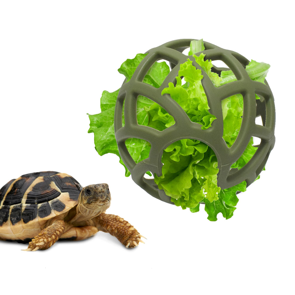 BUYBYLOV bola-tratamiento-tortuga: estimula la actividad y la exploración durante la comida.
