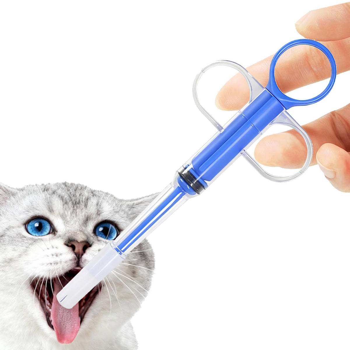 BVQWO disparador de píldoras para gatos con punta ant-caída