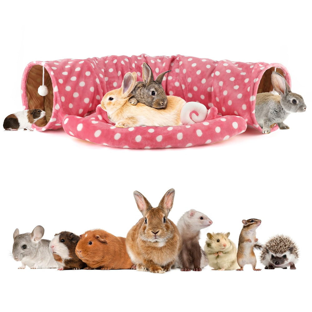 BWOGUE Bunny Tunnel Bed con diseño creativo para juego y descanso cómodo.
