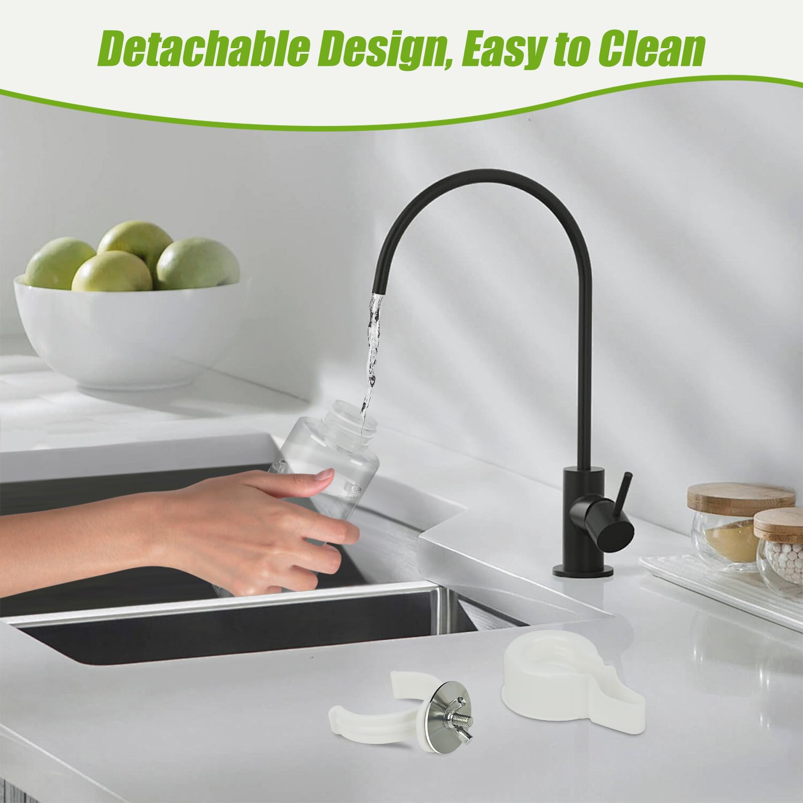 BWOGUE dispensador de agua automático de PVC alimentario, agua limpia para aves.