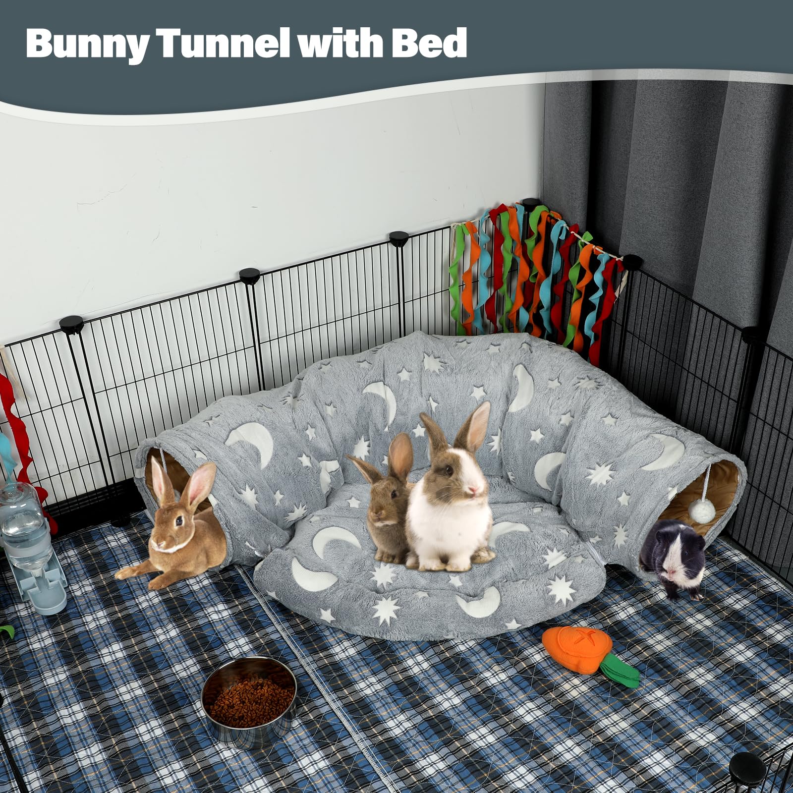 BWOGUE escondite-mascotas-pequeñas: refugio compacto para jugar y dormir.