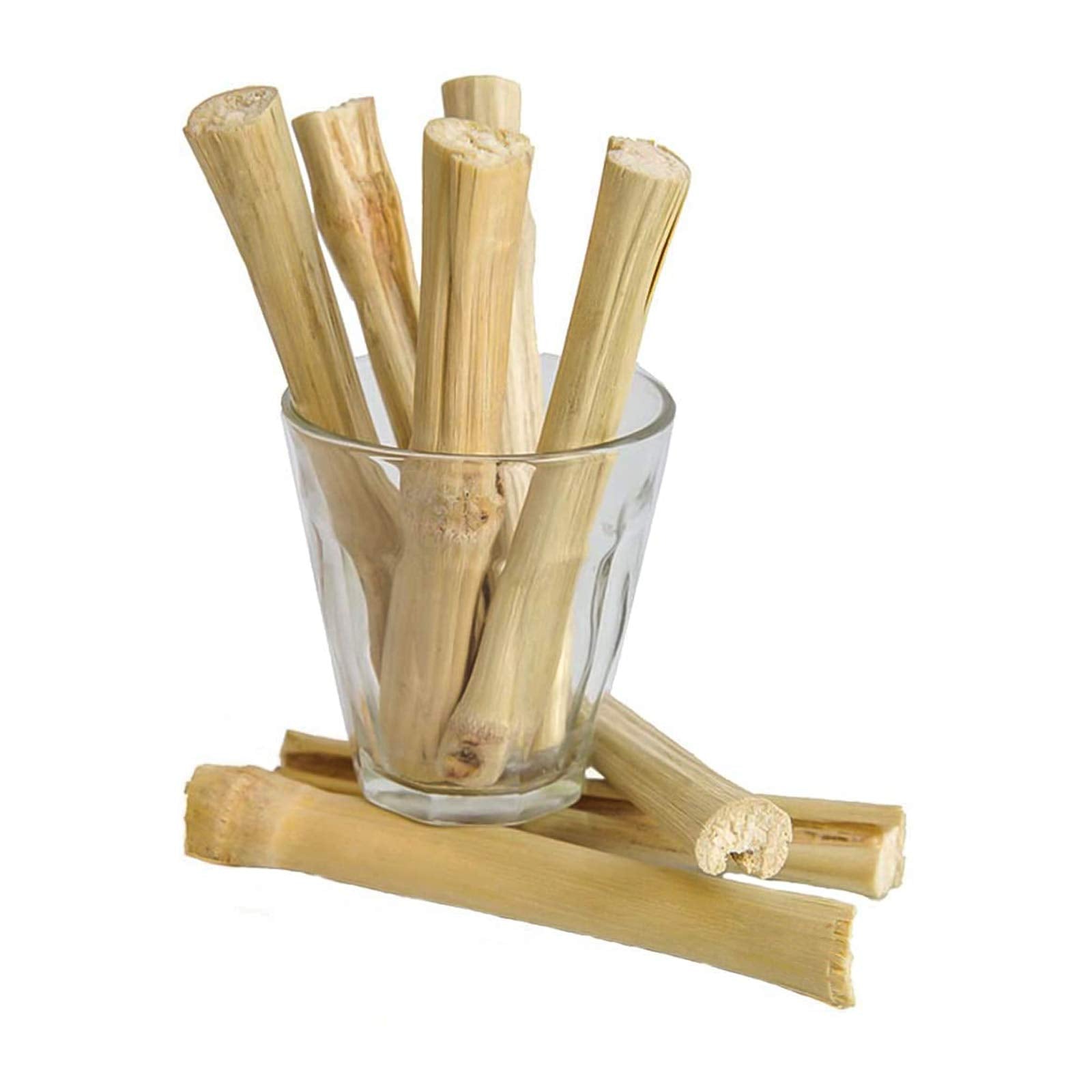 BWOGUE Juguete masticable de bambú dulce para pequeños roedores, entretenimiento diario.