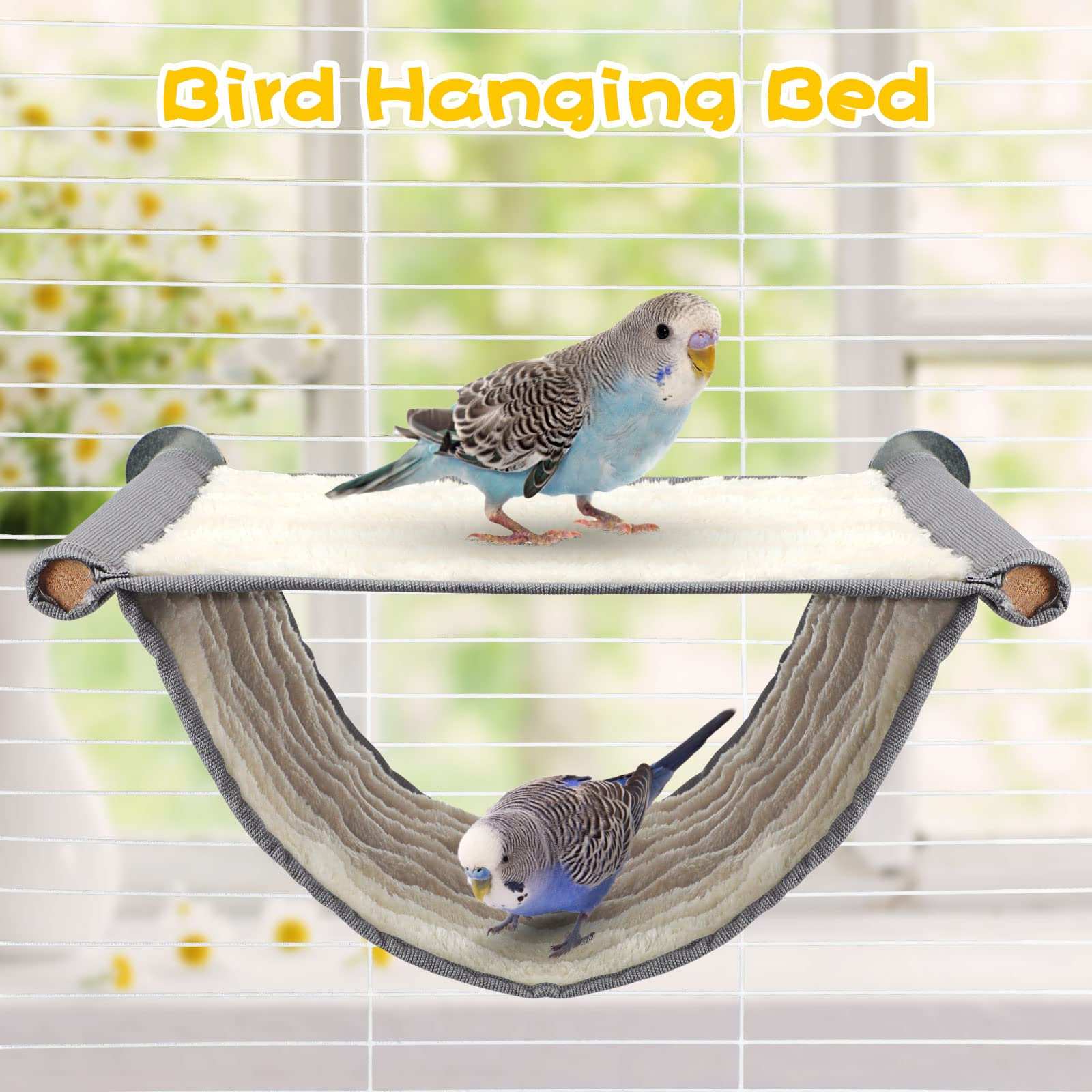 BWOGUE nido gris ideal regalo para aves y pequeños roedores