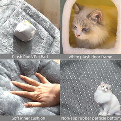 BXEBUI casa para perro nombre personalizable para identificar a la mascota.