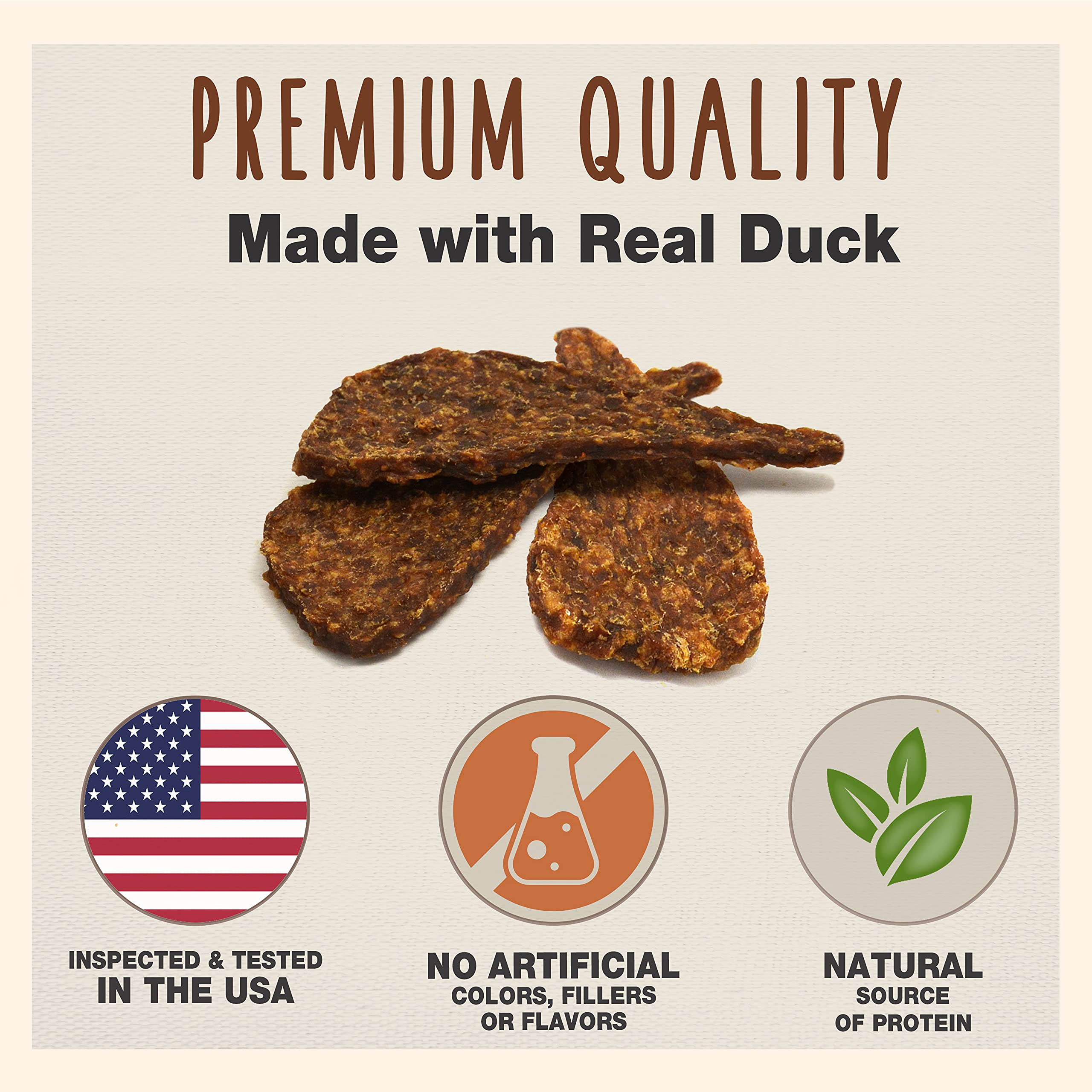 Cadet Gourmet Jerky de pato, alta proteína para la salud general