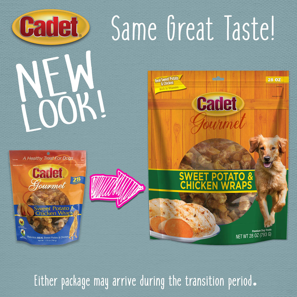 Cadet Gourmet Wraps: trozos sin colorantes para recompensas saludables