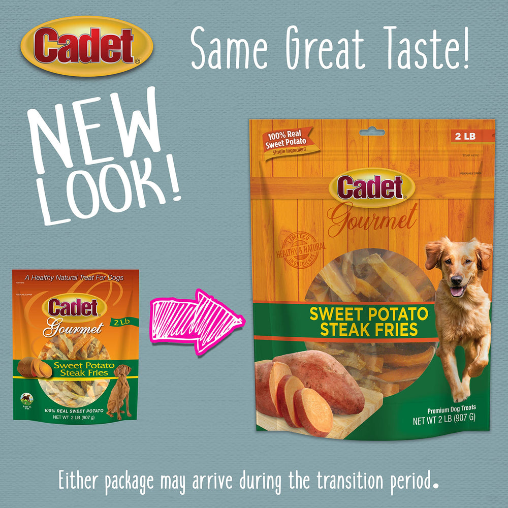Cadet producto natural sin rellenos para perros sensibles.
