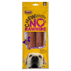 Cadet rollos sabrosos pato real, premio delicioso para perros activos