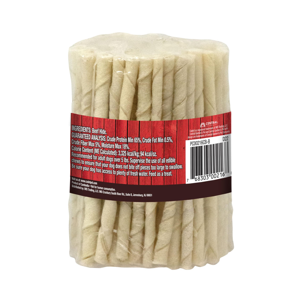 Cadet sabor natural de piel de res para perros