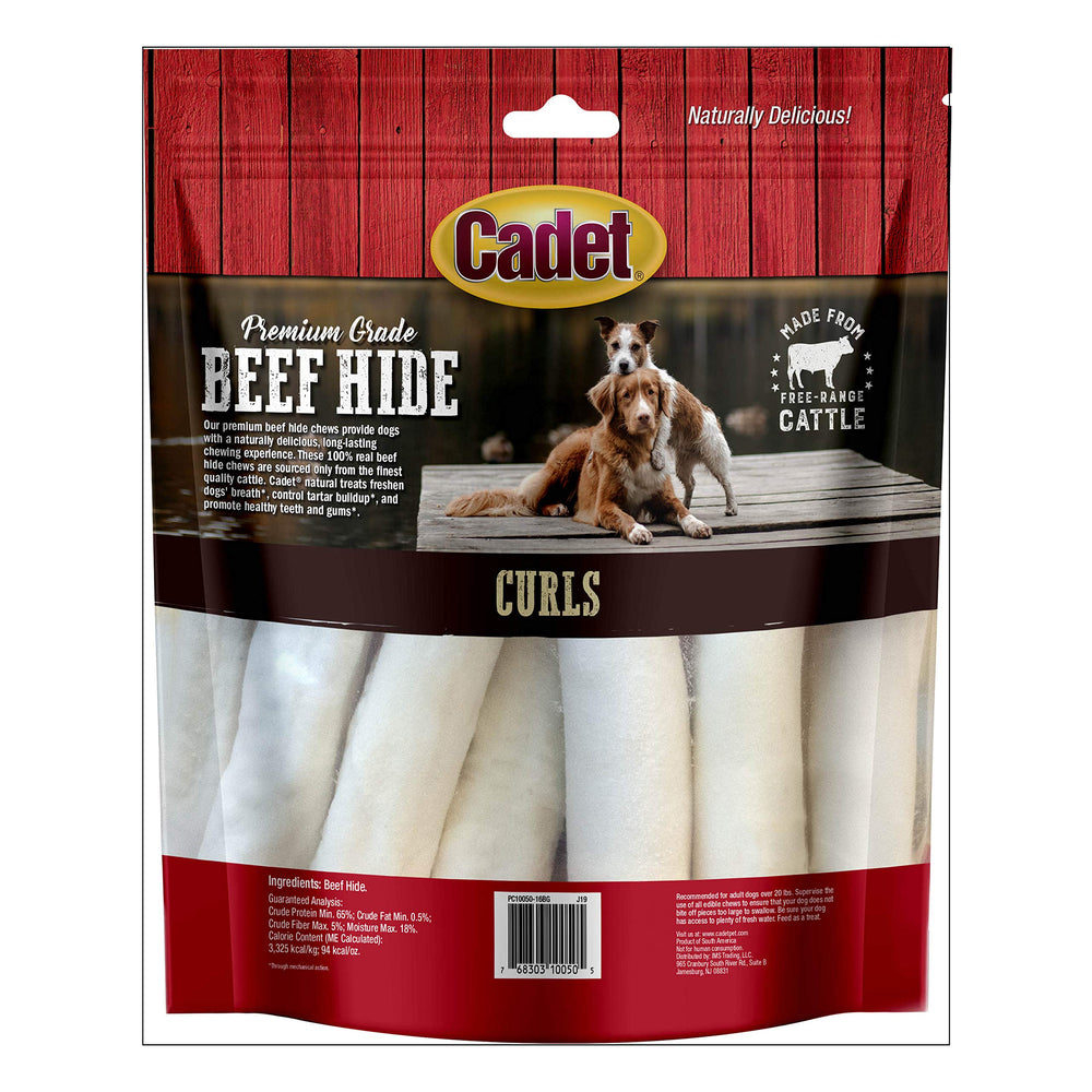 Sabor natural de piel de res, masticación satisfactoria