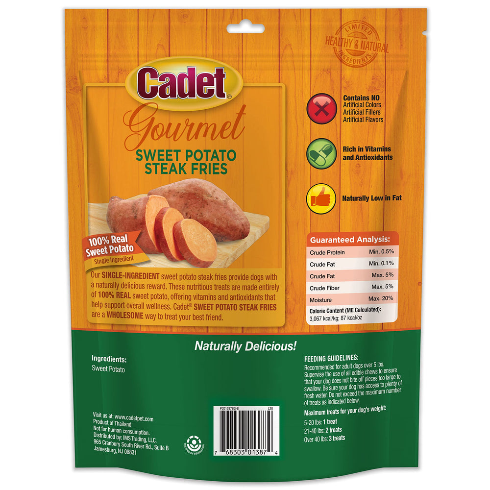 Cadet textura crujiente y aroma dulce para masticar.