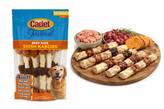 Cadet XL: brochetas de carne con sabores triple para recompensa sabrosa.
