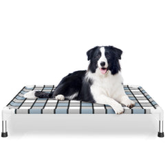 Caghash cama para perro elevada exterior 34x26 ofrece confort y durabilidad para exterior