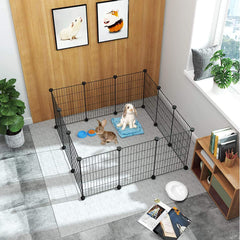 C&AHOME paneles metálicos para jaula de mascotas, diseño estable y duradero