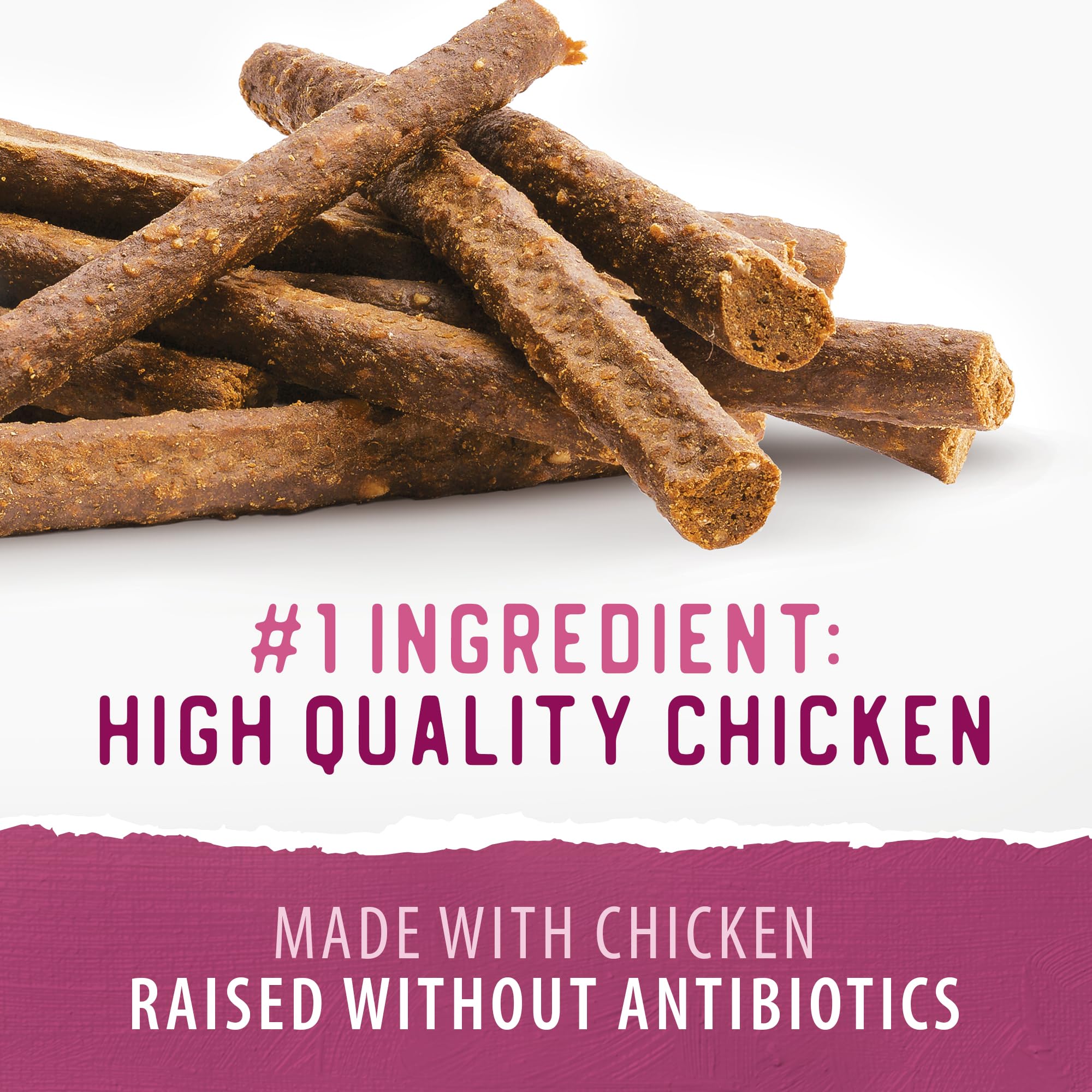 Caledon Farms batonnets-poulet-entrainement: texture facile a casser pour recompenses rapides