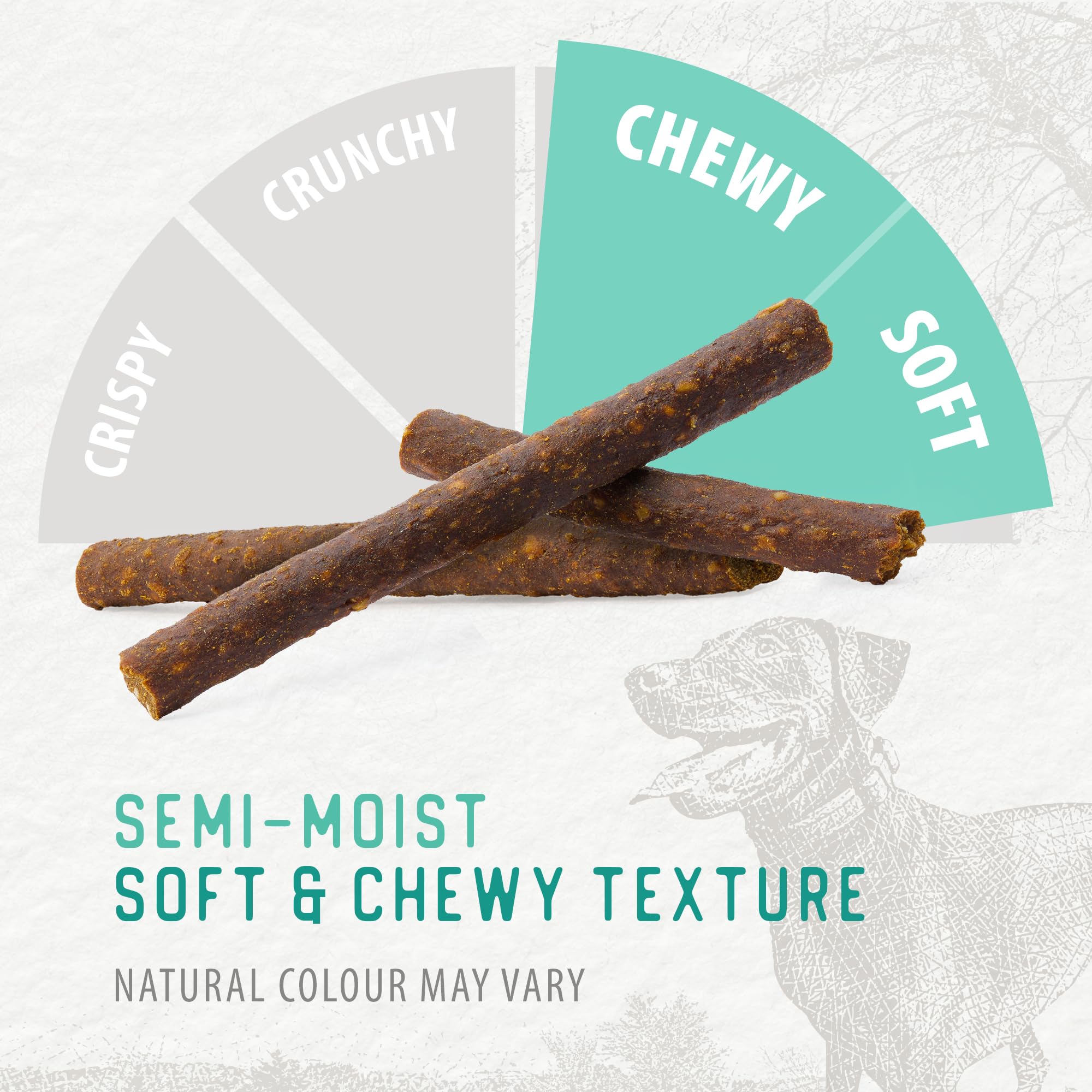 Caledon Farms Chewy Beef Sticks : idéal entraînement et contrôle des portions.