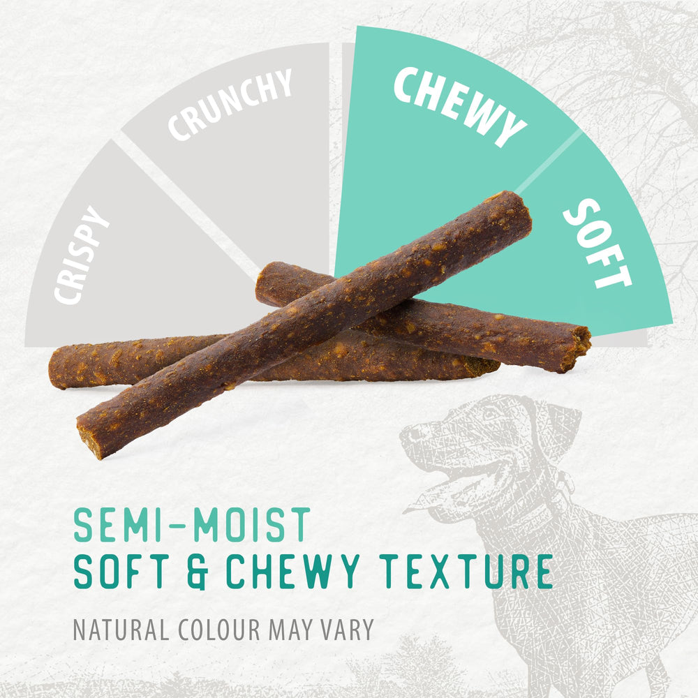 Caledon Farms Chewy Beef Sticks : idéal entraînement et contrôle des portions.