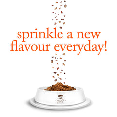 Caledon Farms Sprinkles de Cerdo en plato para perro, ingrediente sabroso para enriquecer la comida