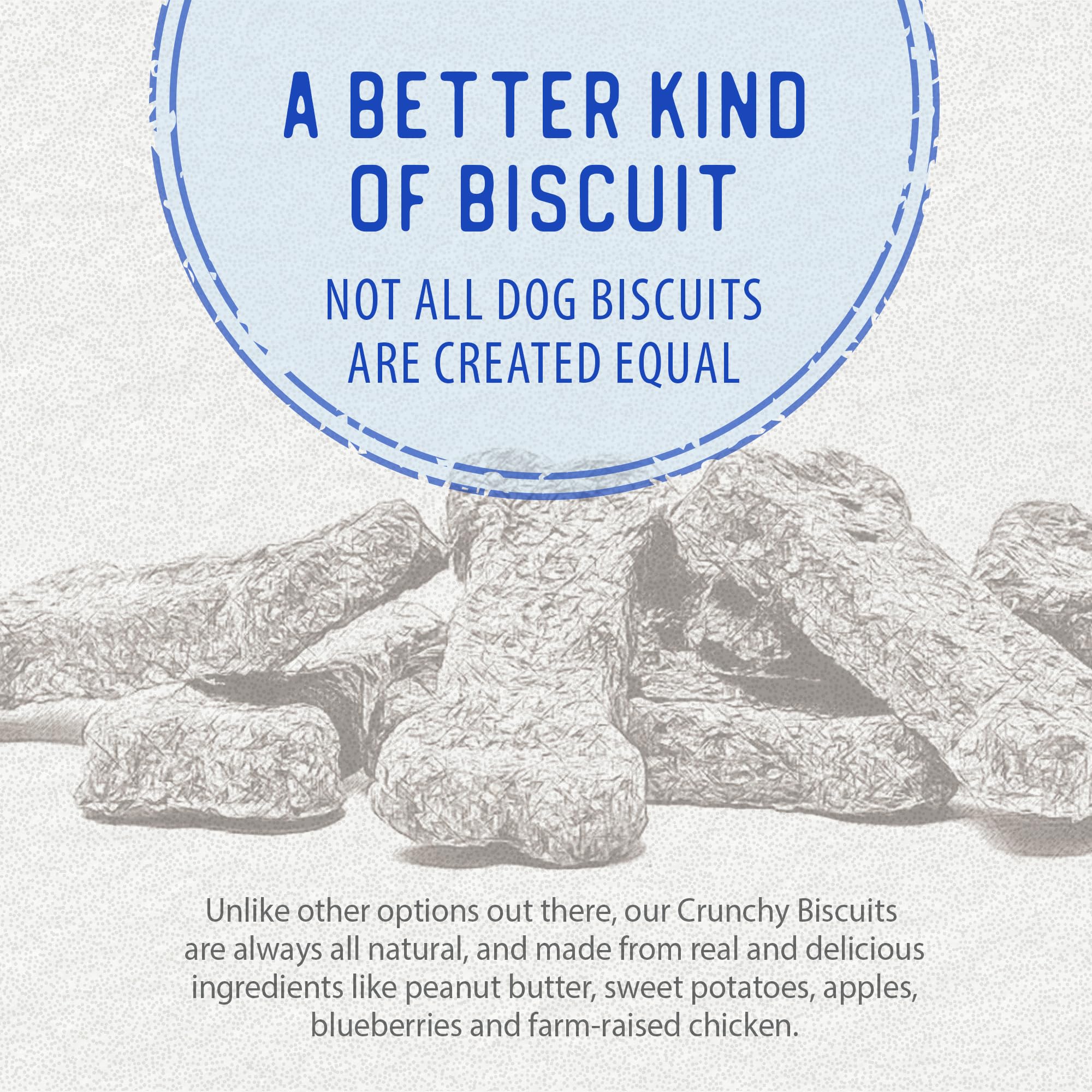 Caledon Farms The Dodo Crunchy Biscuits hecho en EE.UU., calidad local.