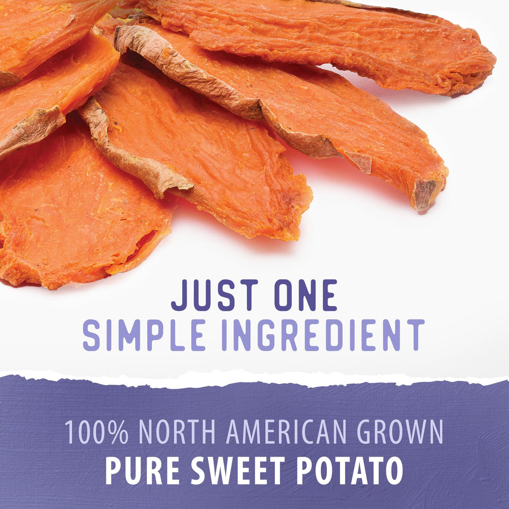 Ingrédients Caledon Farms 100% patate douce pour chiens.