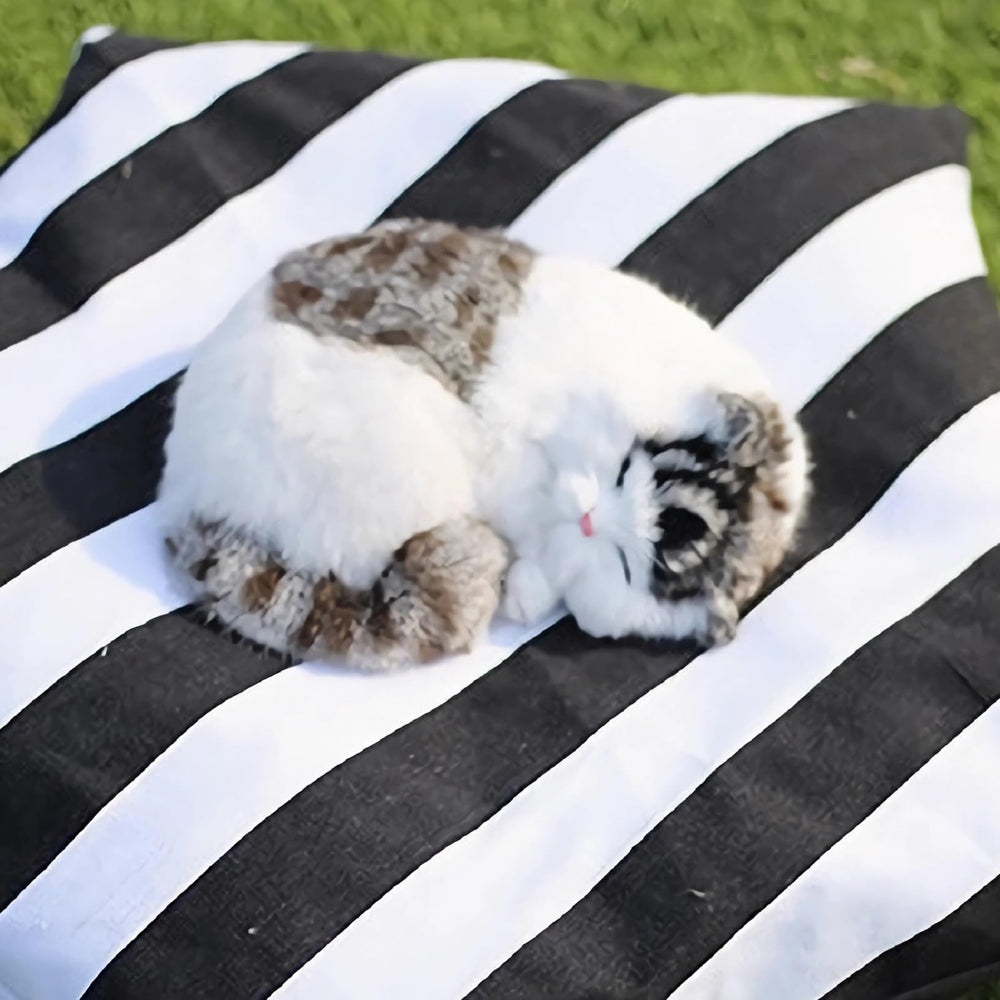 Diseño blanco y negro de cama-tepee para decorar