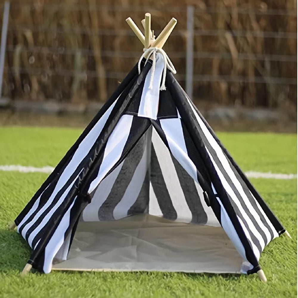 Funda removible de cama-tepee para fácil limpieza
