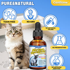 Canfitme Antibitics para gatos: foco digestión, apoyo suave para el equilibrio intestinal.