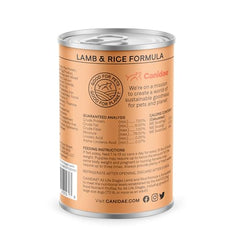 CANIDAE All Life Stages ofrece ingredientes premium de cordero y arroz para una nutrición equilibrada.