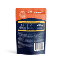 CANIDAE complemento proteico con salsa que resalta el sabor del pollo para perros pequeños