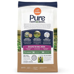 CANIDAE Pure Farm to Bowl kibble tamaño pequeño: ideal para dientes pequeños.
