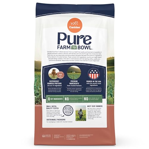 CANIDAE Pure Farm – regeneración del suelo, origen sostenible de ingredientes