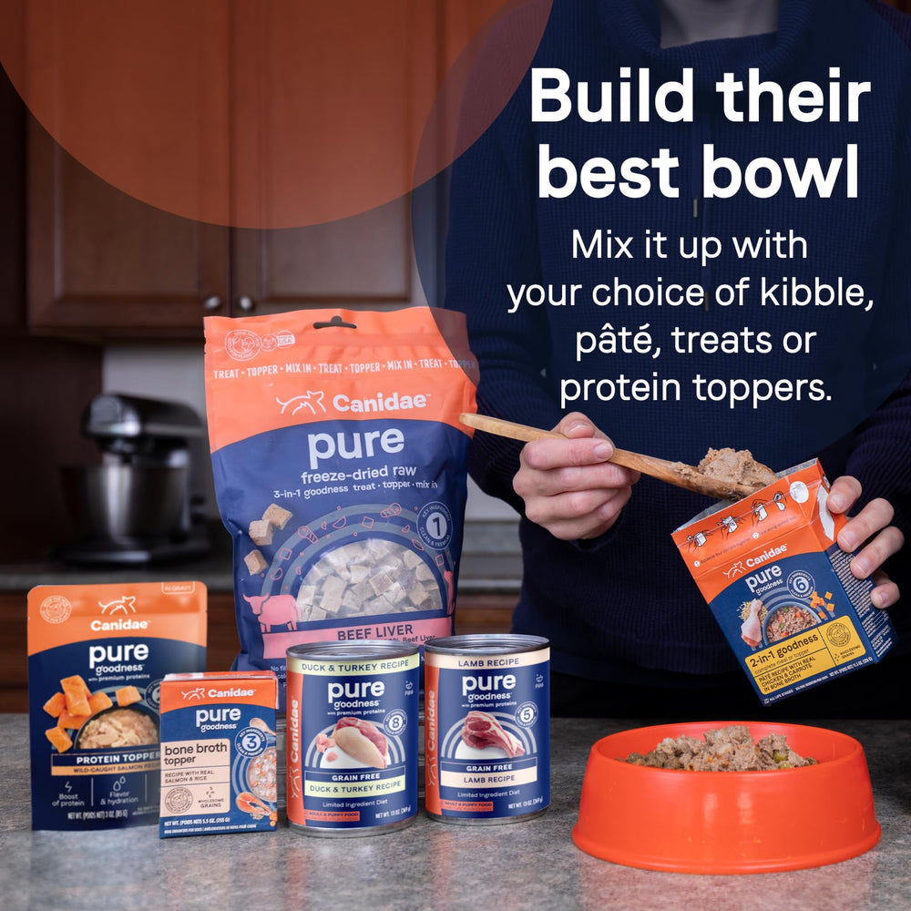 CANIDAE Pure aptas para todas las razas y tamaños como snack diario