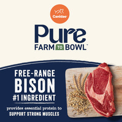 CANIDAE Pure: cocción en lotes pequeños para mayor control de calidad.