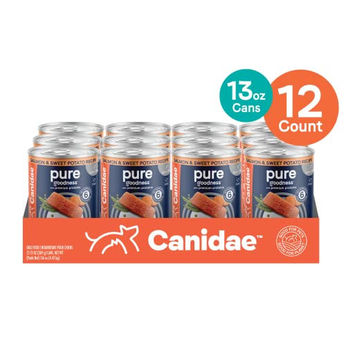 Ingredientes clave de CANIDAE PURE con salmón real como primera proteína