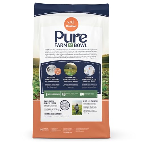 CANIDAE Pure de Granja con ingredientes naturales para cachorro.