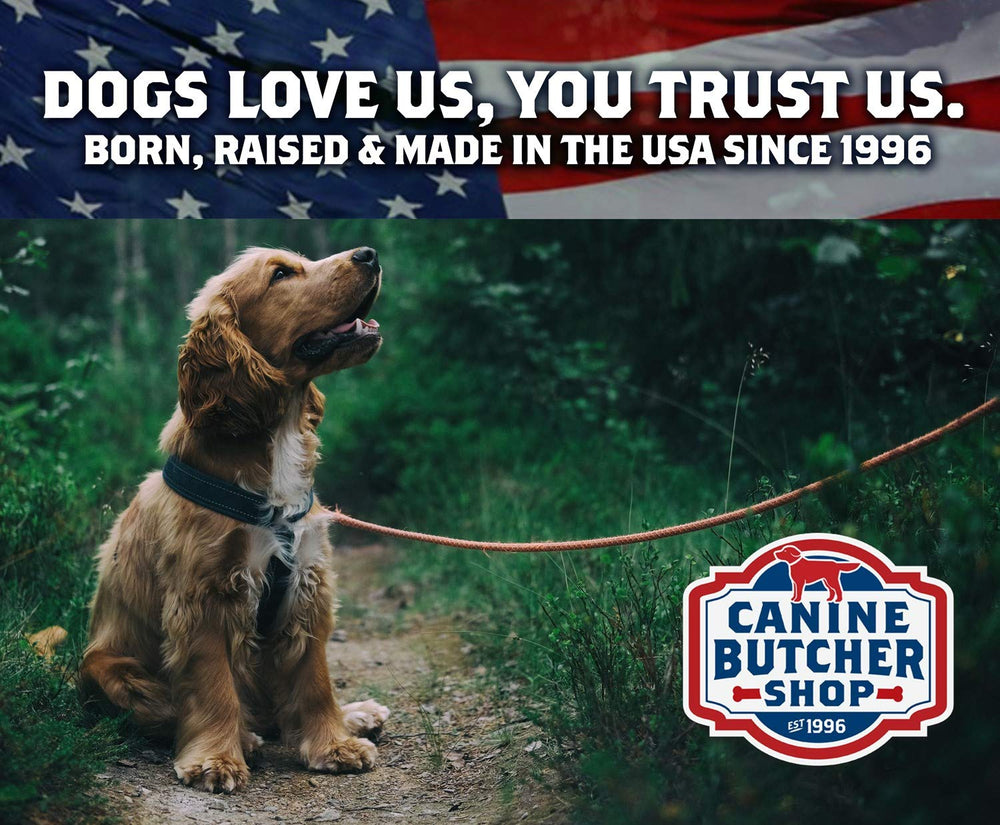 Canine Butcher Shop: orejas seleccionadas manualmente para perros con textura irresistible.