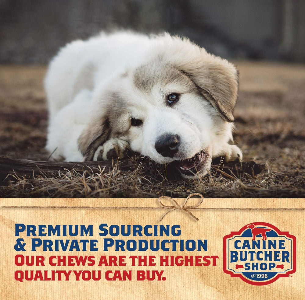Canine Butcher Shop: orejas sin colorantes para una opción natural sin aditivos.